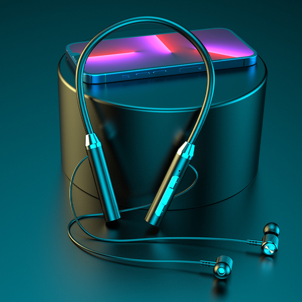 Recrsi RE-NY060 Wireless Neckband Bluetooth Earphones – 200H Backup, Fast Charging